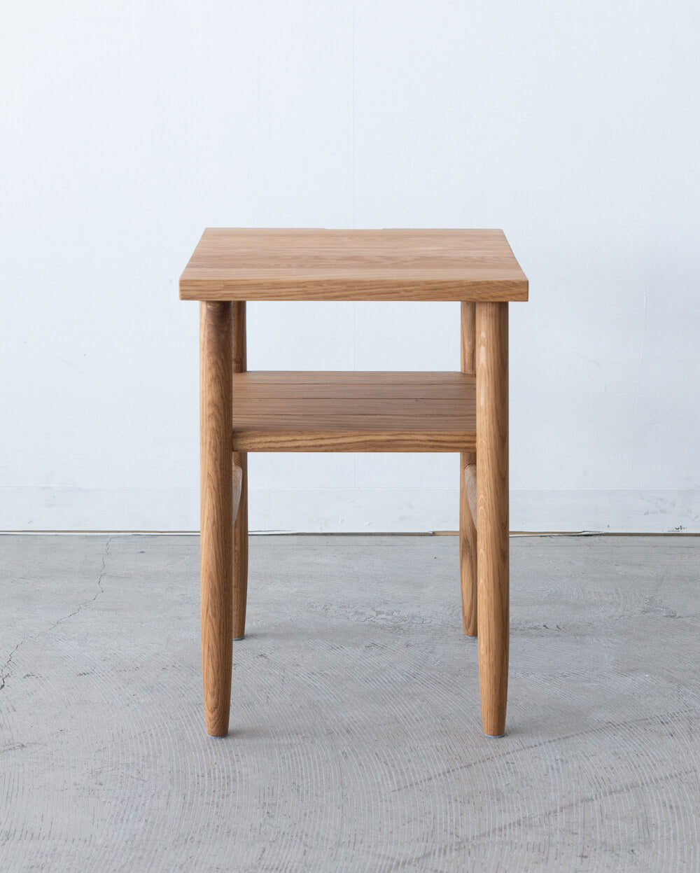 ［新品］CREMA（クレマ）ナイトテーブル open オーク材 / オイル仕上げ