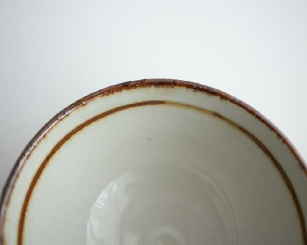 茶碗 太錆十草