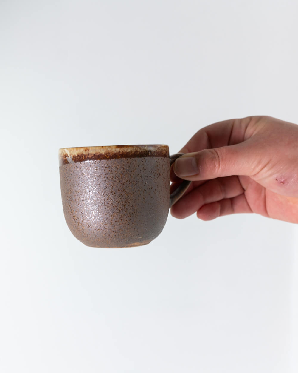 伊賀塗分 淵さびコーヒーカップ