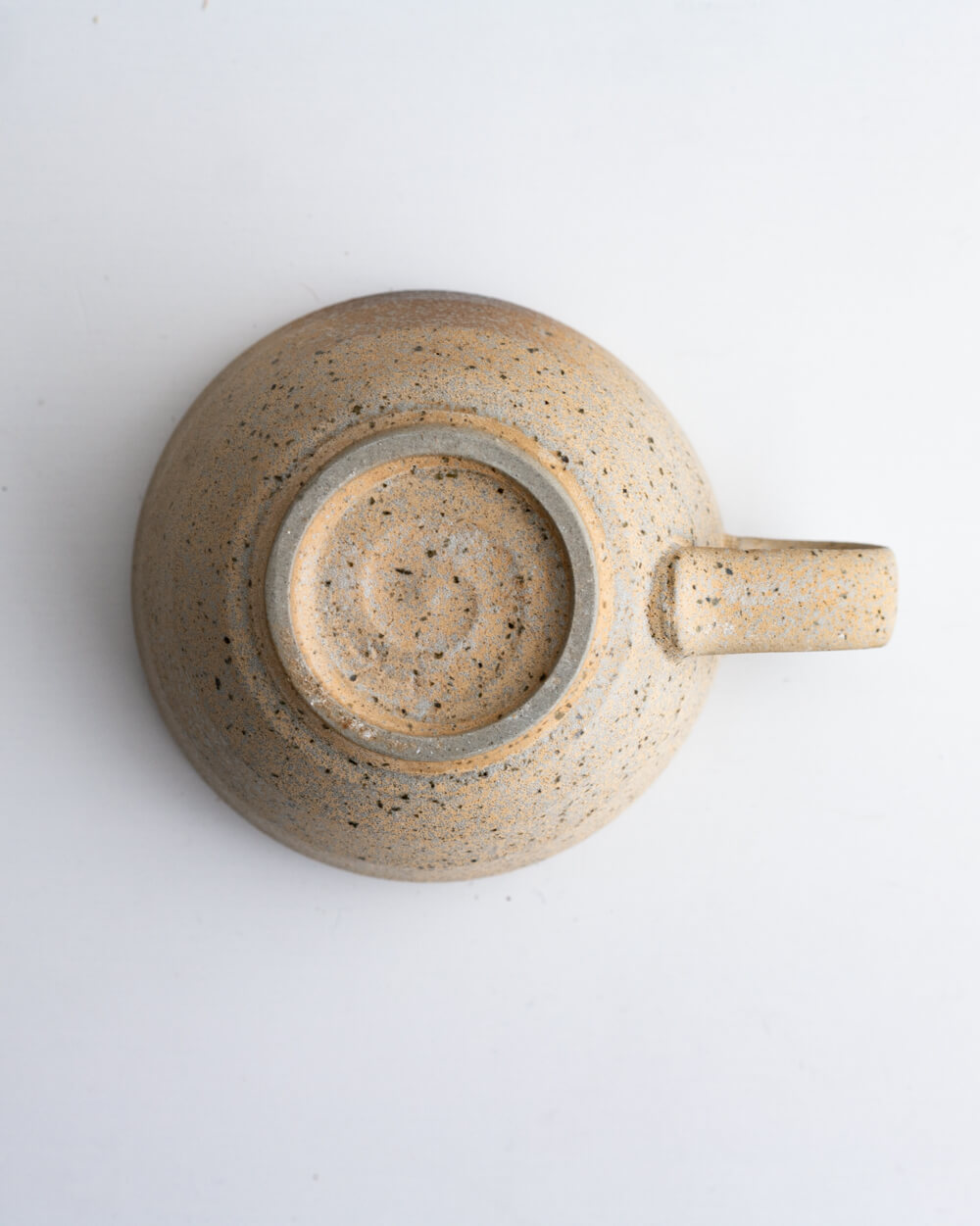 茶粉引 土物スープカップ