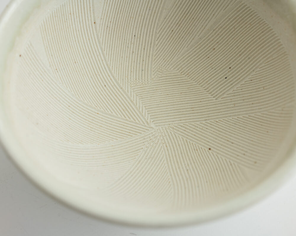 15.5cm 白 片口丸すり鉢