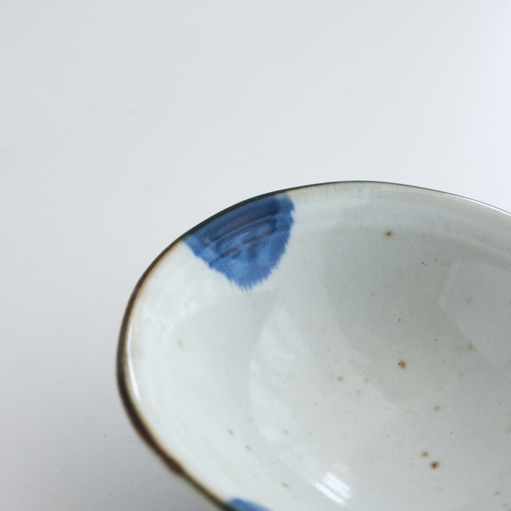 水玉 三ﾂ足38鉢