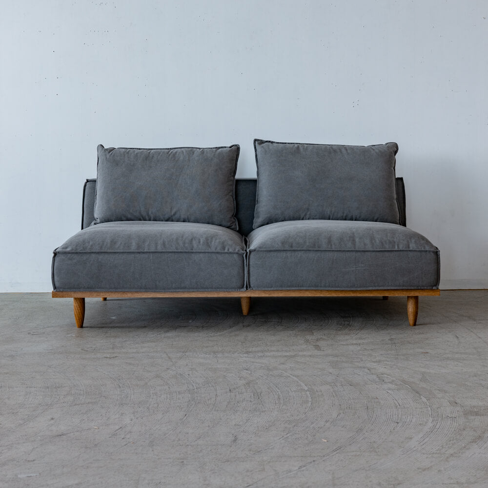 ［数量限定］Jessica sofa 2seater ADR-SF008（GR）オーク / オイル