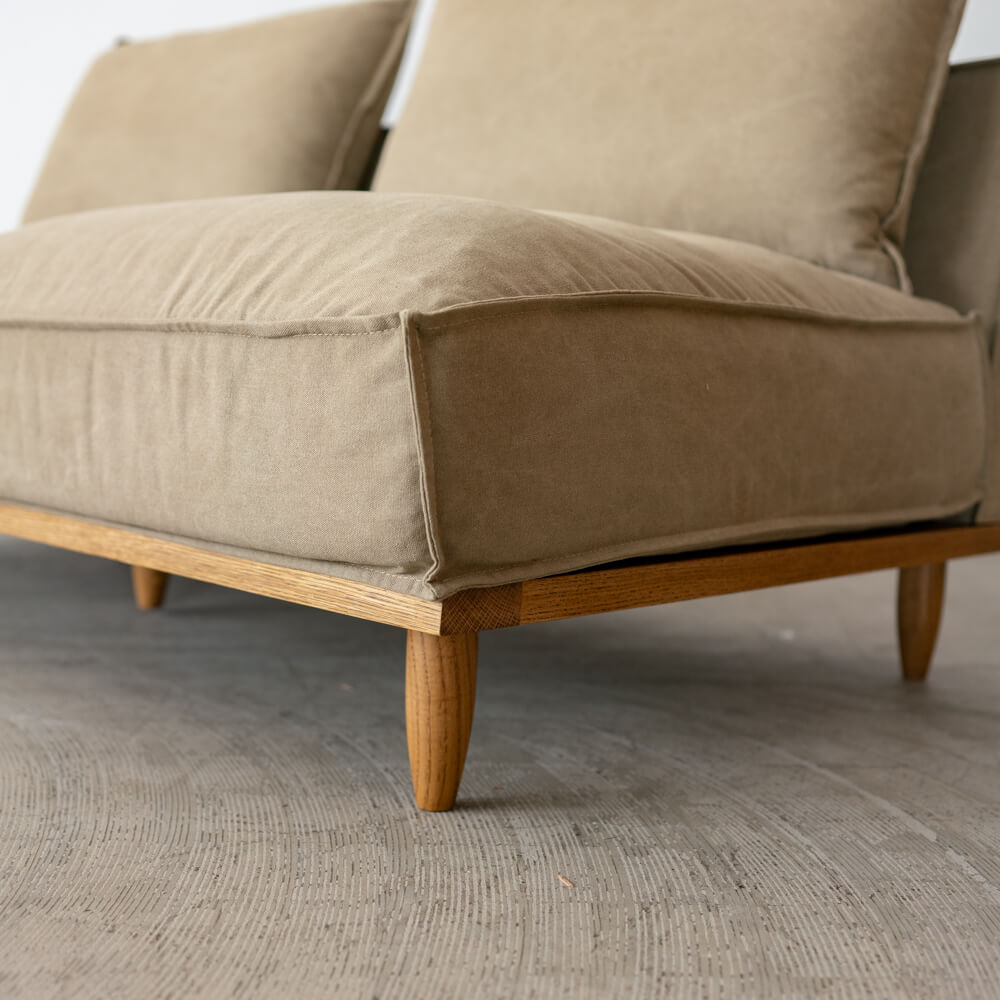 ［数量限定］Jessica sofa 2seater ADR-SF008（BE）オーク / オイル