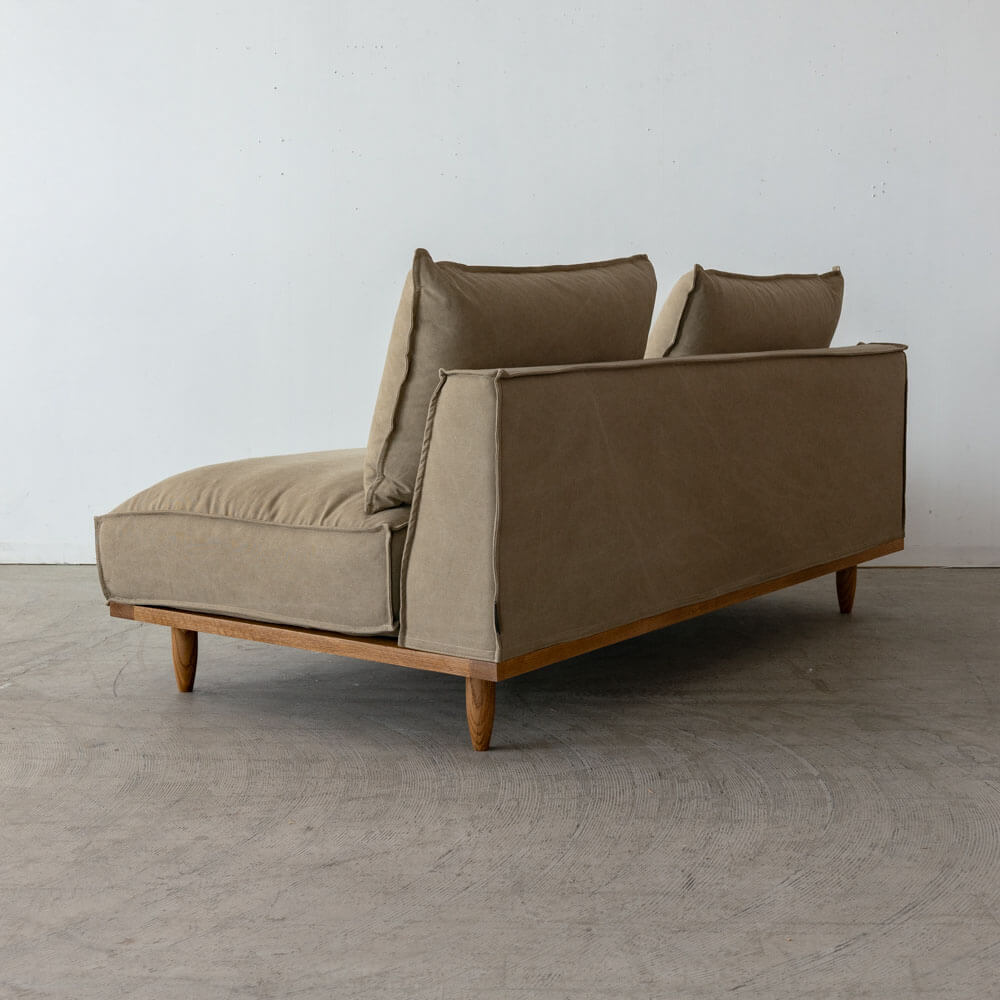 数量限定］Jessica sofa 2seater ADR-SF008（BE）オーク / オイル