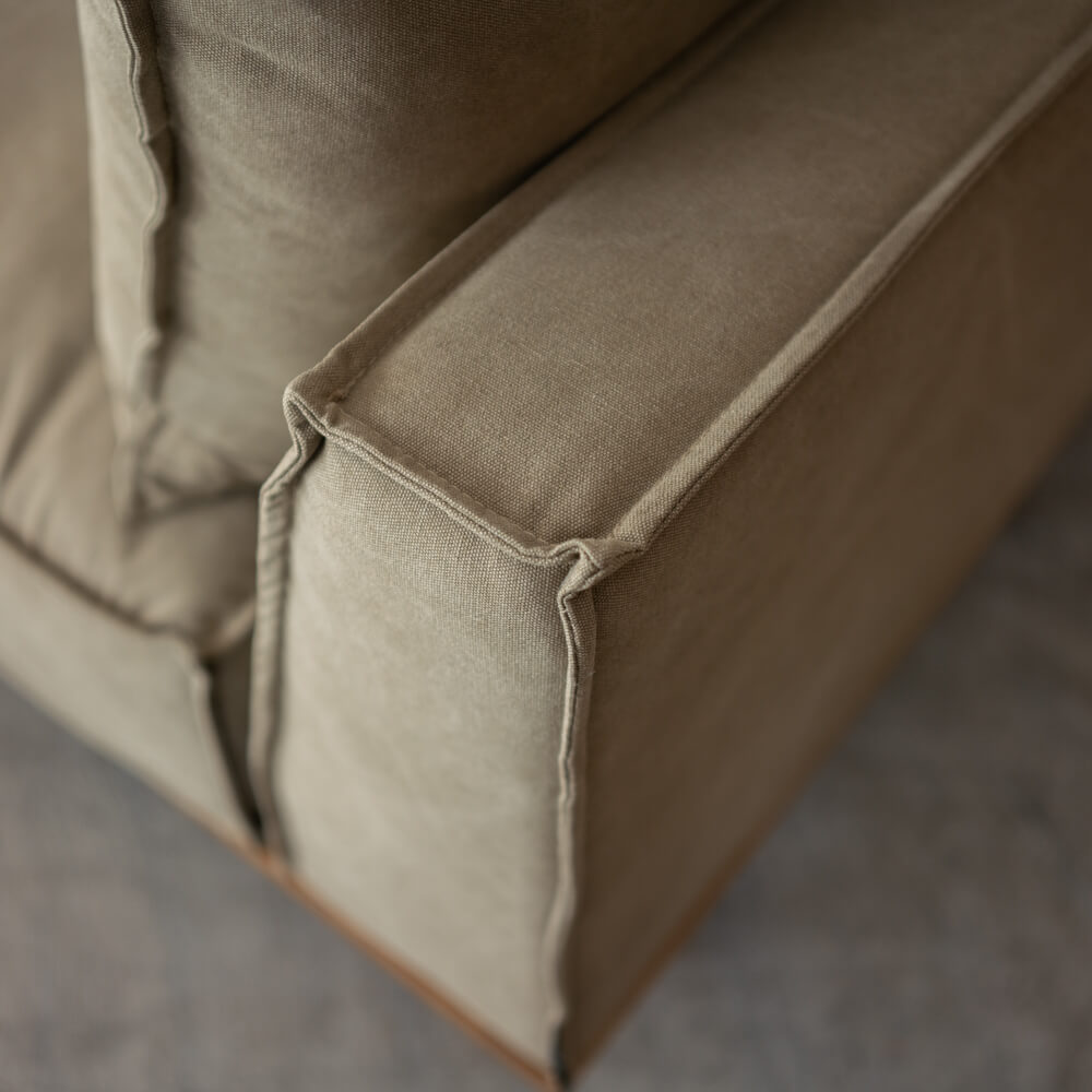 ［数量限定］Jessica sofa 2seater ADR-SF008（BE）オーク / オイル