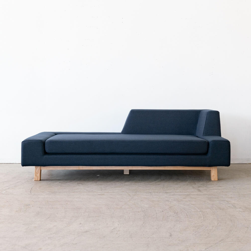 ［数量限定］shift sofa wide ワイドソファ 左背 SVE-SF015L[NV]アッシュ/ラッカー塗装