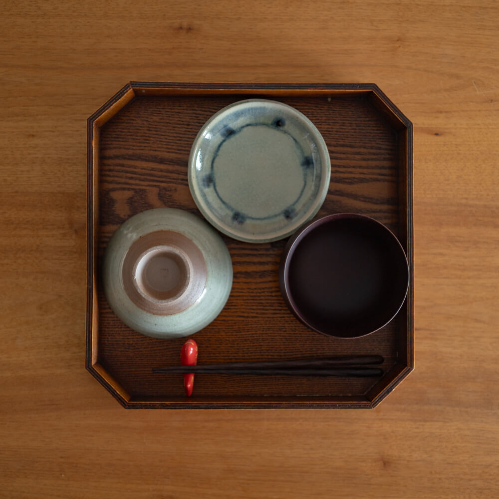 刷毛目茶碗 (大)