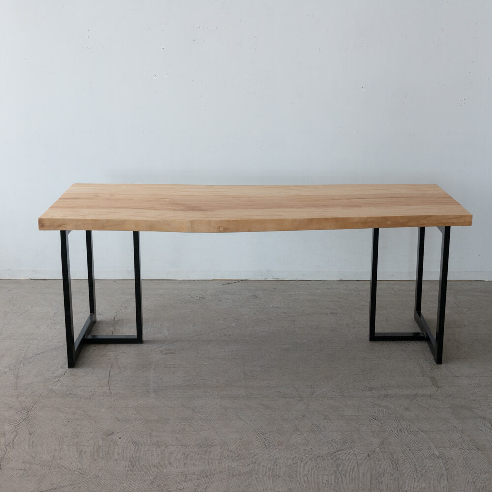［現品SALE］トチ一枚板 オイル仕上げ W1830×D760-680×H50