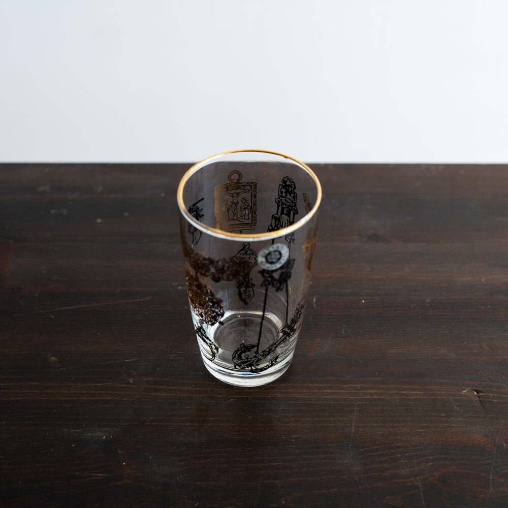 アンティークモチーフグラス