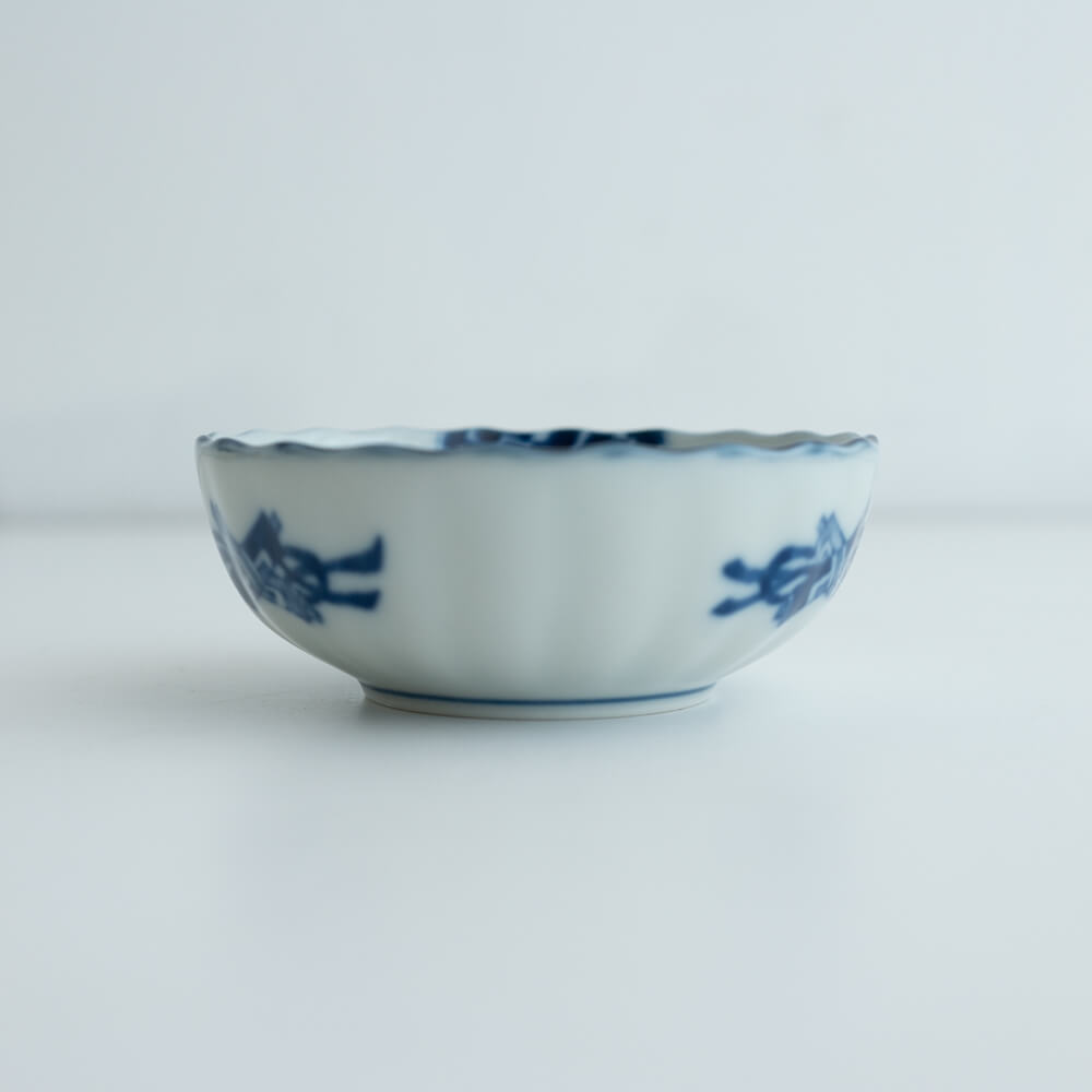 丸小紋 菊割3.5小鉢