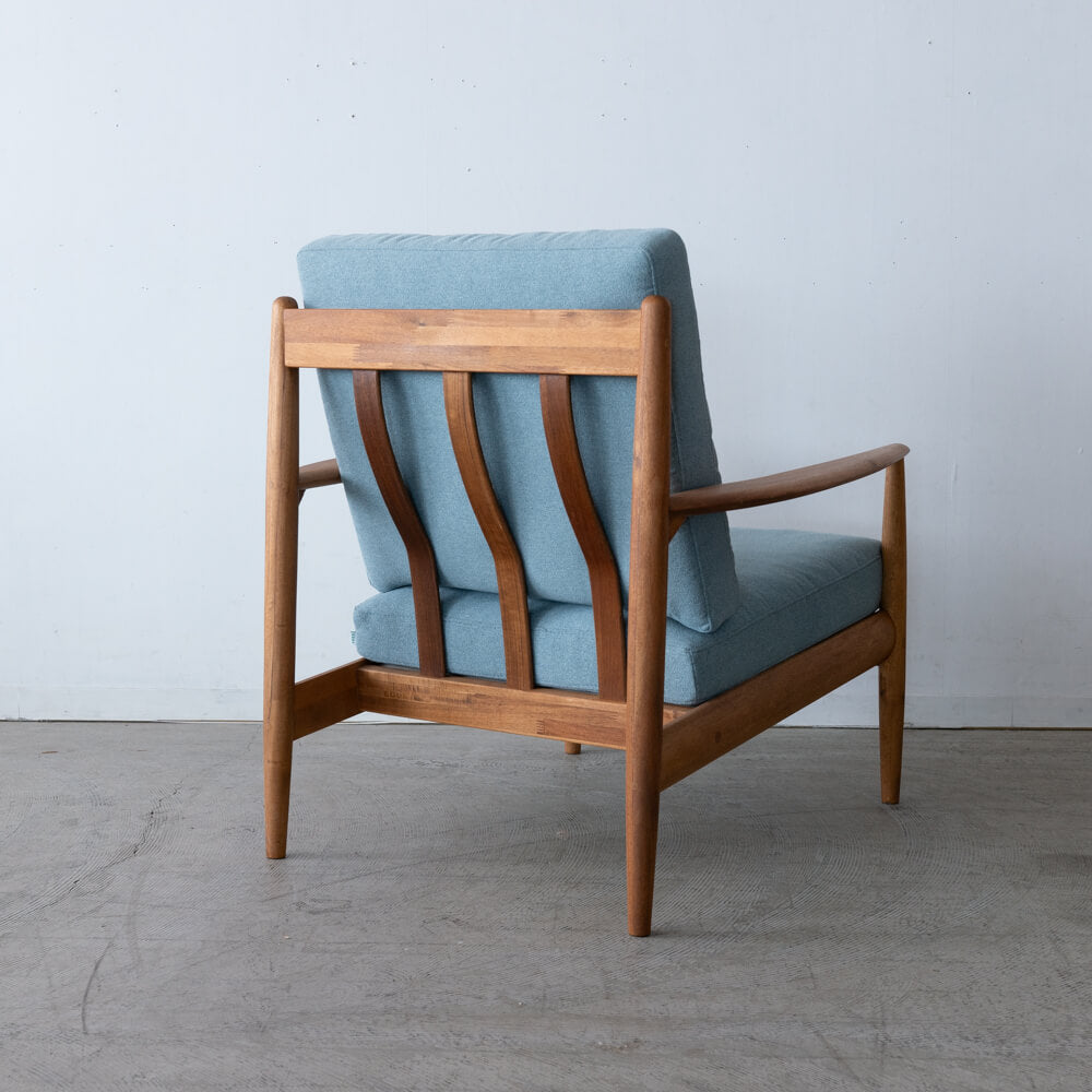 ［現品SALE］EDDA 1Pソファ ブルー LS30301A
