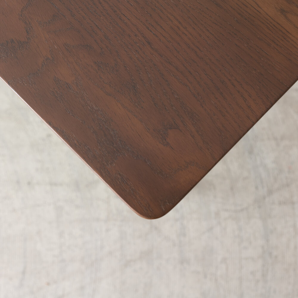 ［現品SALE］BRIDGE ダイニングテーブル180 (DB)  ホワイトオーク無垢材 / オイル塗装【工具不要 組み立てオプション付き】