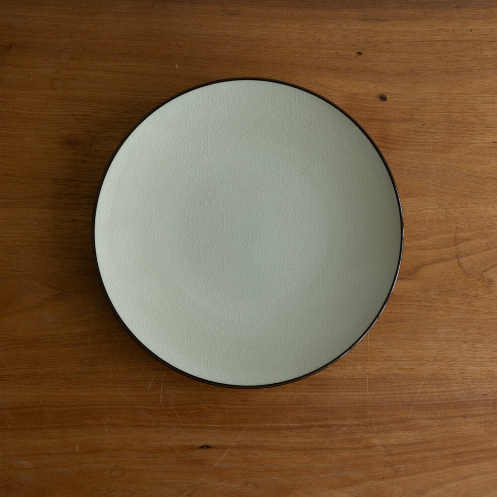 淵さび貫入 28.5メタ皿
