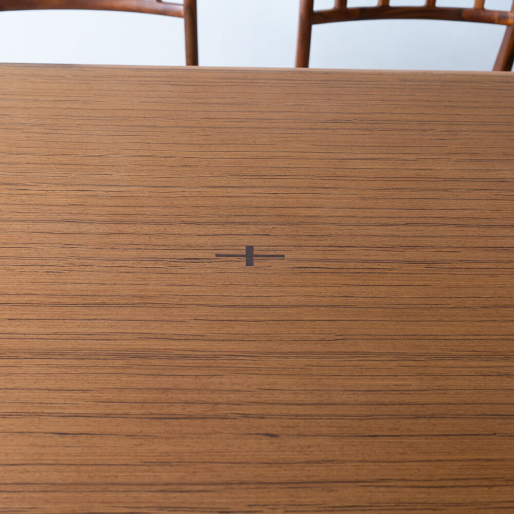 ［数量限定SALE］新品 EDDA ダイニング5点セット DT33105Q + チェア 201（チーク・アカシア / オイル）