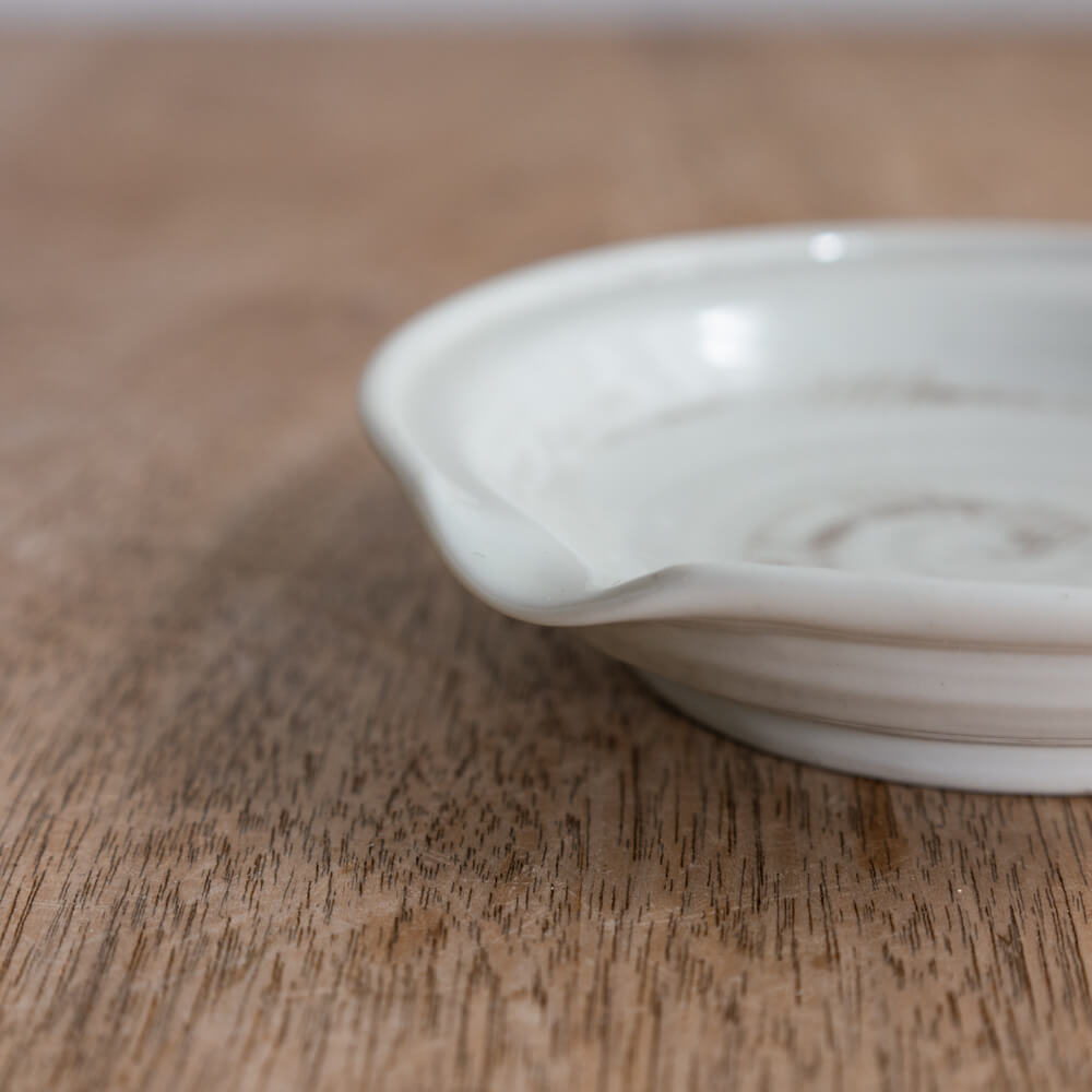 粉引うず 片口小皿