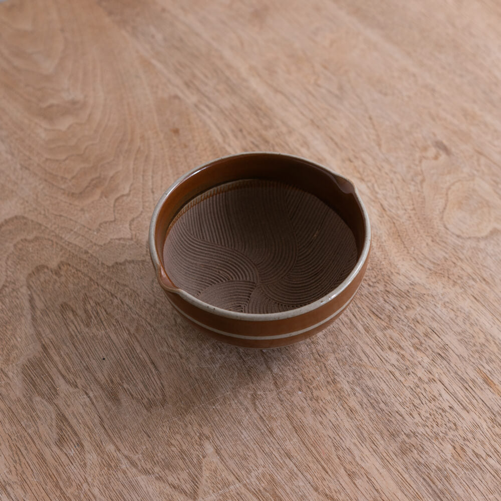 茶ライン すり鉢小鉢