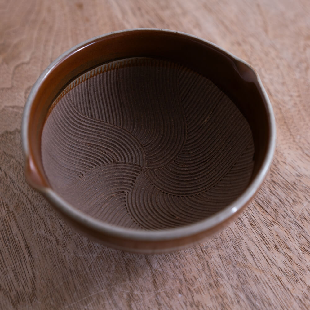 茶ライン すり鉢小鉢