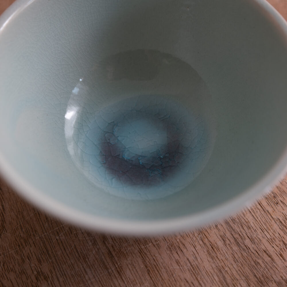 しのぎ 茶碗 クリアBL
