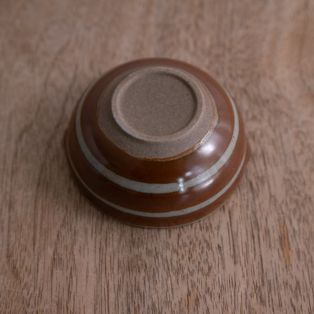 茶ライン すり鉢小鉢 (小)