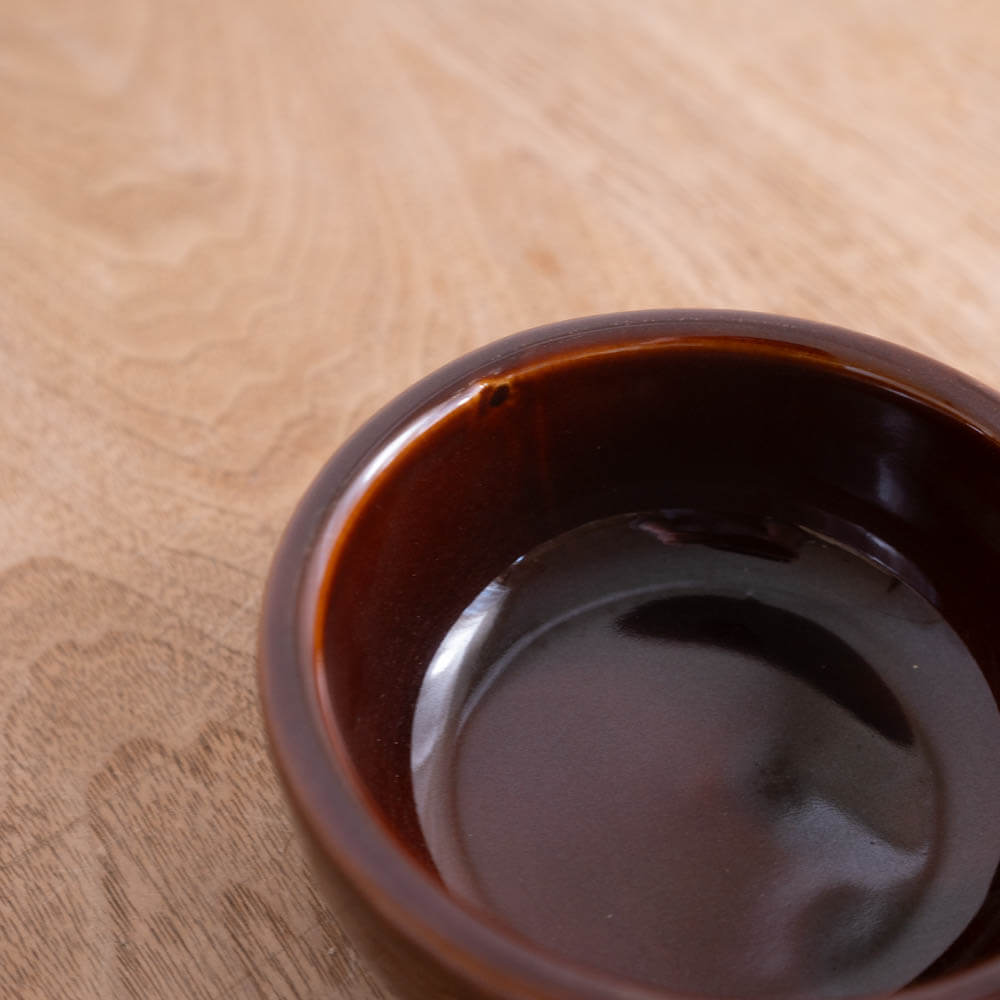 ミニ片手鍋 アメ釉