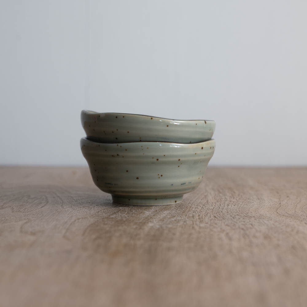 益子唐草 だるま小鉢 (小)