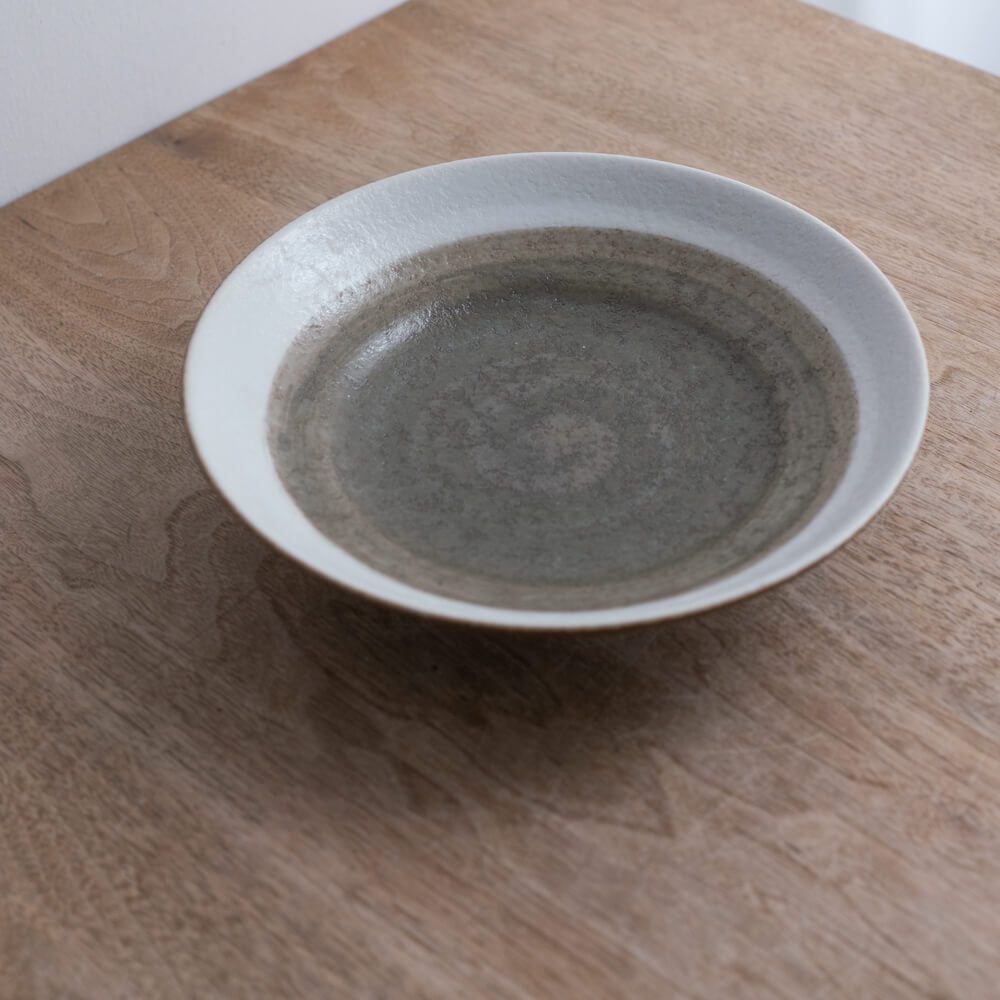 里化粧刷毛目 7.5麺皿