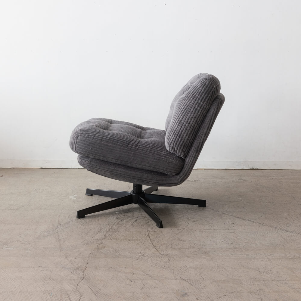［期間限定SALE］LOMA パーソナル 回転チェア GRY