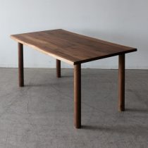 ［現品SALE］BRIDGE ダイニングテーブル200 ホワイトアッシュ材 / BK【工具不要 組み立てオプション付き】
