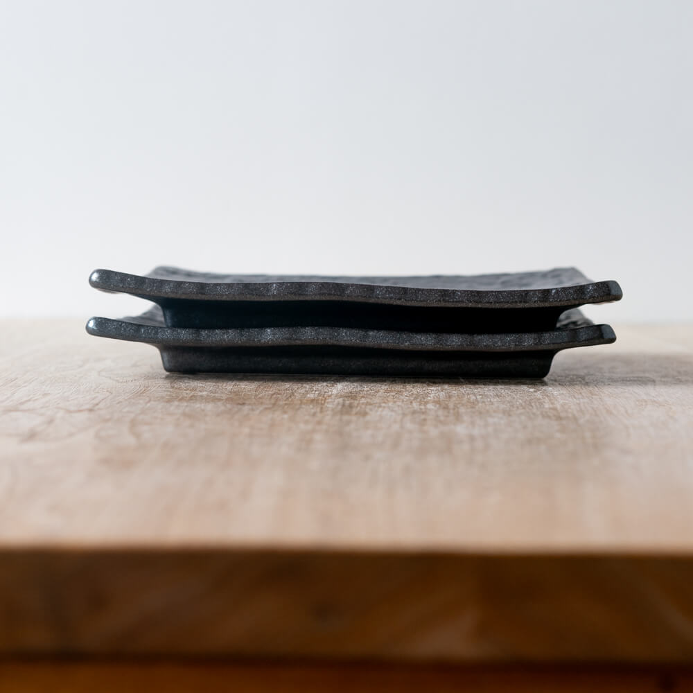 黒楽 焼物皿