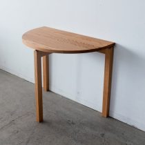 ［アップサイクル品］アッシュ材 LDダイニング3点セット カーム／テーブル130・ソファ130・左カウチ150