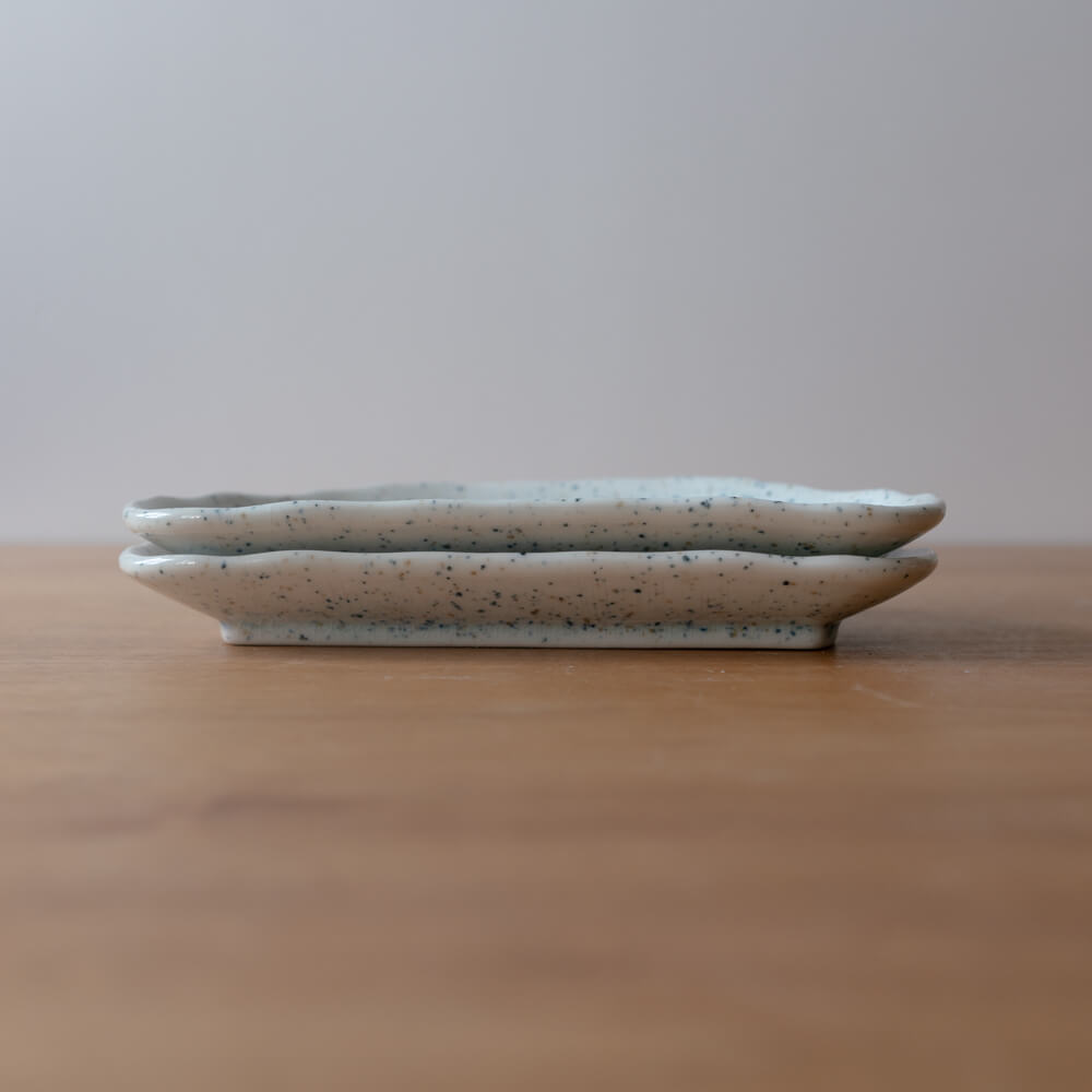 星屑 半月皿