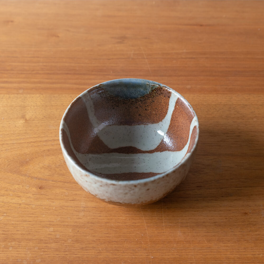 赤茶水晶 碗 小