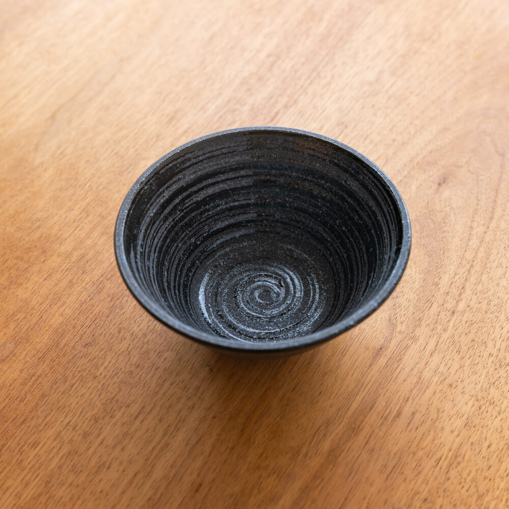 TSUMUJI 黒 水輪4.5多用鉢