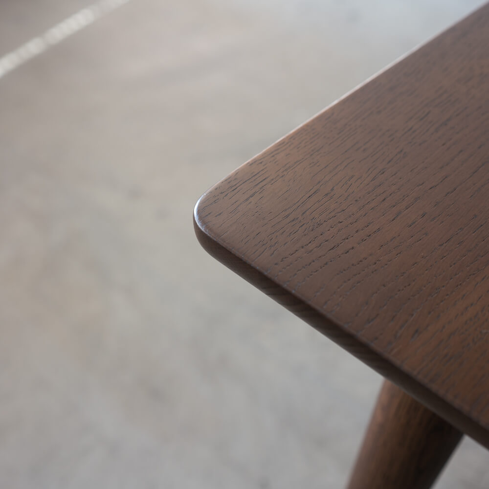 ［現品SALE］BRIDGE ダイニングテーブル160 DB/オイル塗装【工具不要 組み立てオプション付き】