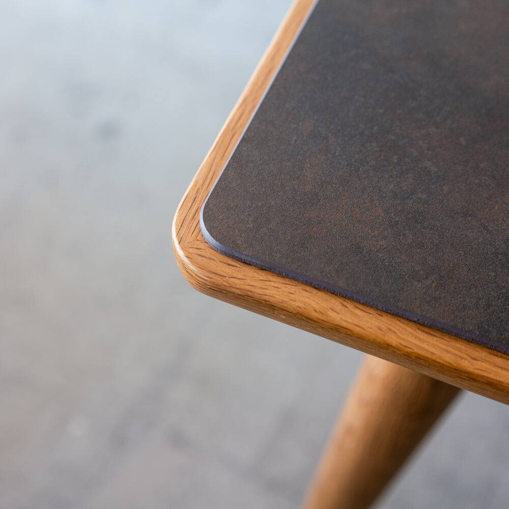 ［現品SALE］BRIDGE LAMINAM ダイニングテーブル 150（OS1/NA）【工具不要 組み立てオプション付き】