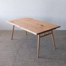 ［現品SALE］ダイニング4点セット DT605-5S4A70 WN/BK 150cm｜MILE_STONEチェア2脚＋VILLAベンチ
