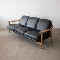 ［現品SALE］2026-B-011 ウォールナット材角100(25) グランド DTスチール1本脚