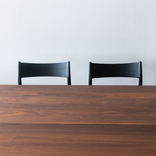 ［現品SALE］ダイニング4点セット DT605-5S4A70 WN/BK 150cm｜MILE_STONEチェア2脚＋VILLAベンチ