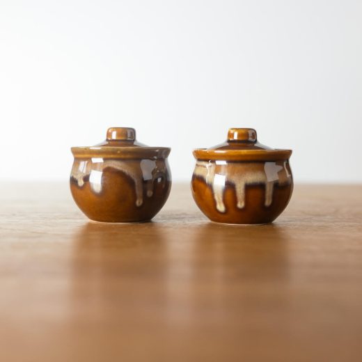【WEB限定】アメ流し7cm蓋付き壺 -器市-