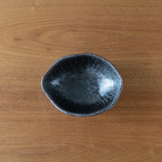 結晶いぶし 変形小鉢