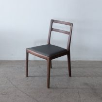 【現品SALE】ナガノインテリア 円形ダイニング5点セット φ120cm｜レッドオークCG色・チェア4脚＋座クッション