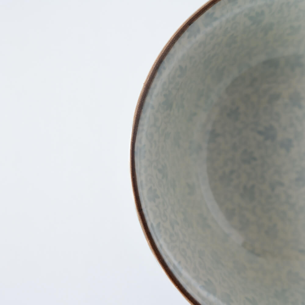 【WEB限定】みじん唐草 6寸ラーメン丼 -器市-
