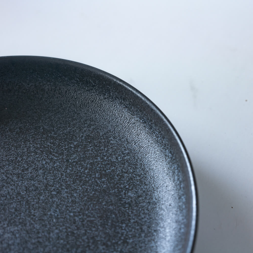 炭曜変 7寸パスタ皿