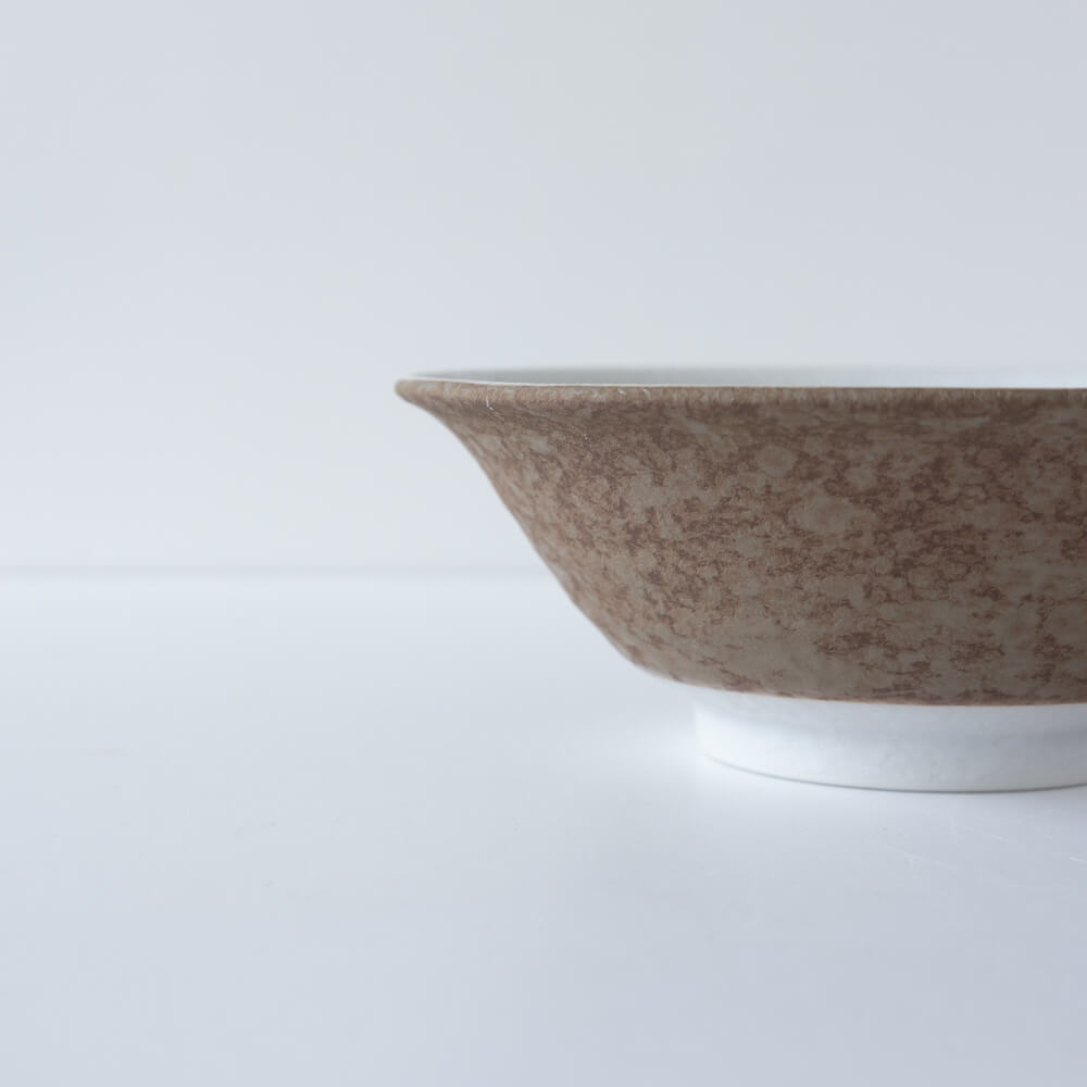 【WEB限定】里化粧刷毛目 7寸反和丼 -器市-