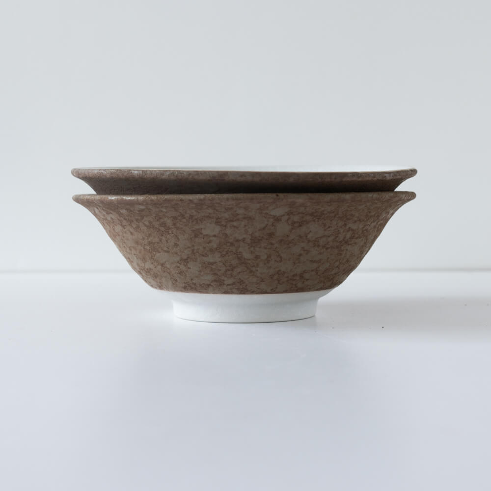 【WEB限定】里化粧刷毛目 7寸反和丼 -器市-