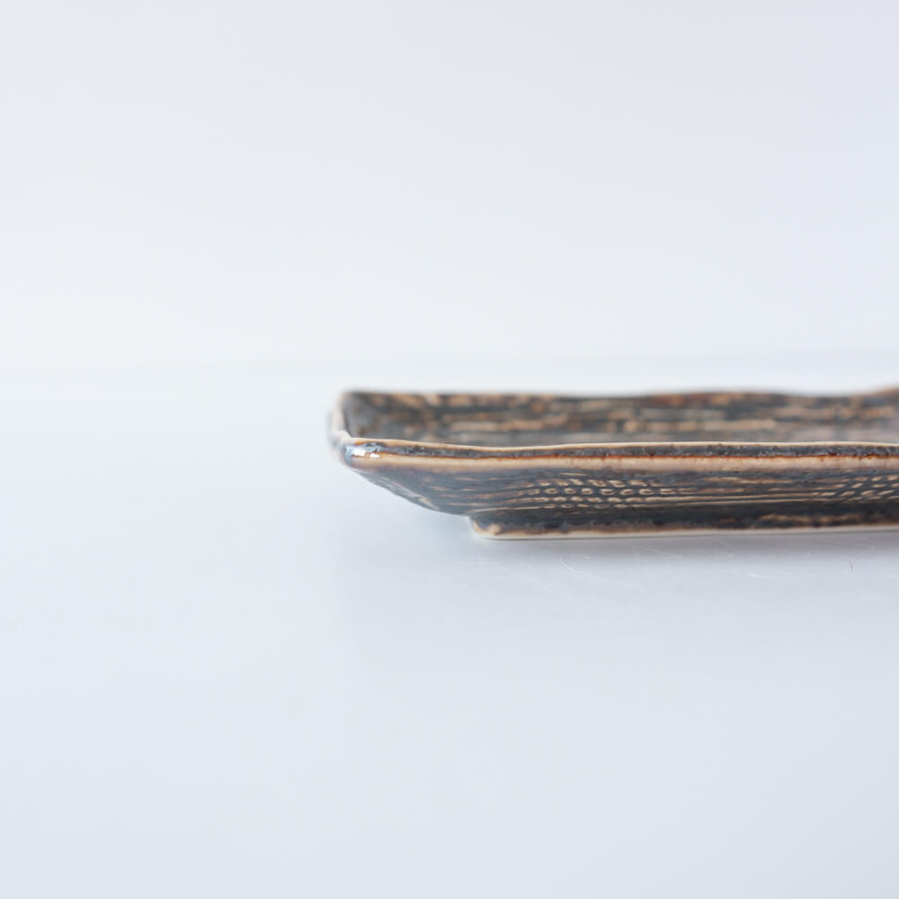 【WEB限定】結晶いぶし のり皿 -器市-