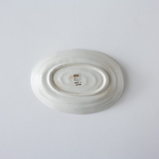 【WEB限定】初氷 20cm楕円鉢 -器市-