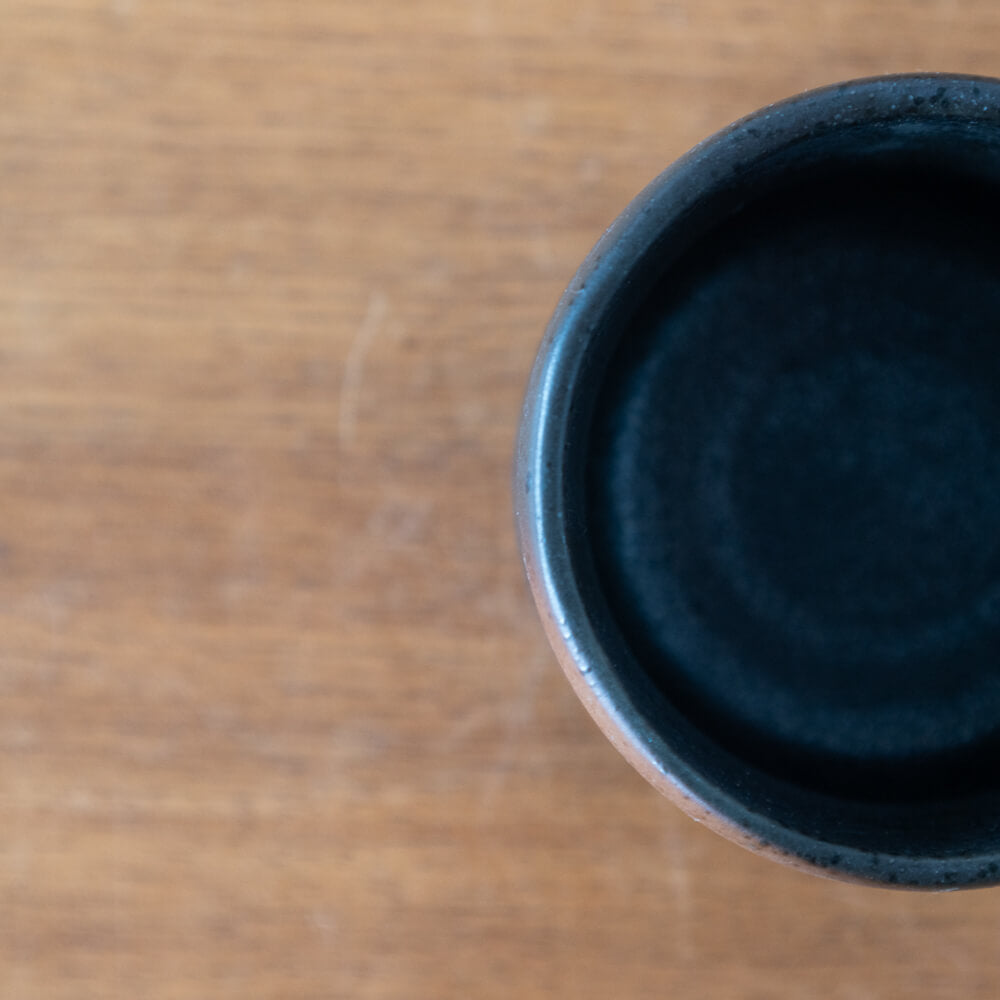 【WEB限定】黒備前 ミニ抹茶 -器市-