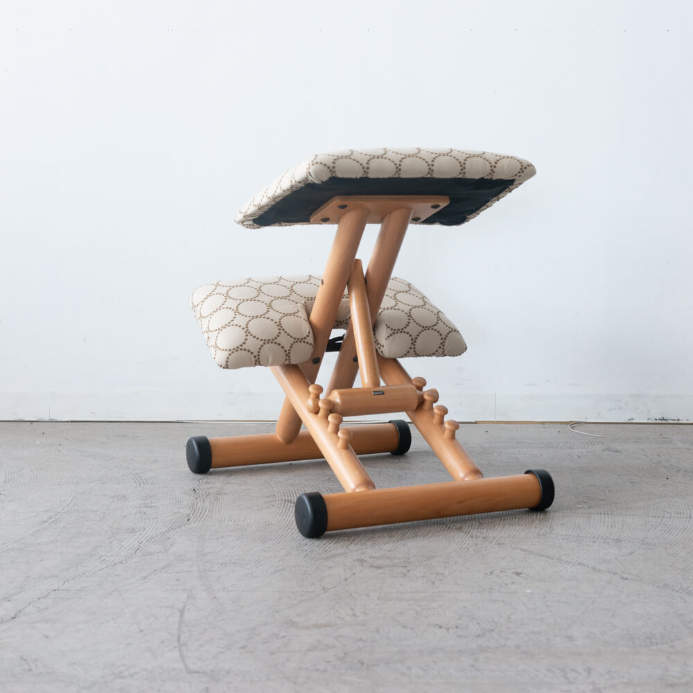 【アップサイクル品】STOKKE / VARIER Multi Balans マルチバランスチェア｜ビーチ材・ミナ ペルホネン dop tambourine if1053